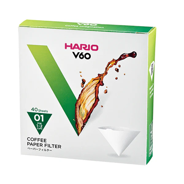 Hario V60 01 Filters Coffee Filters from The Town Roaster