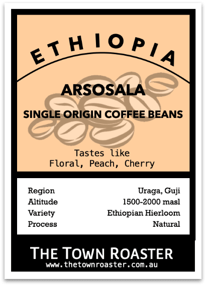 Ethiopia Single Farmer Arsosala Coffee from The Town Roaster