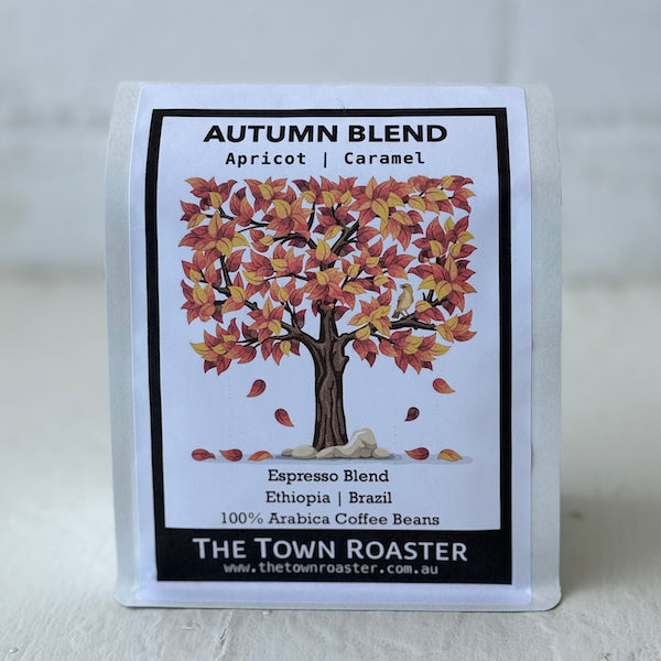 Autumn Seasonal Espresso blend coffee beans from The Town Roaster