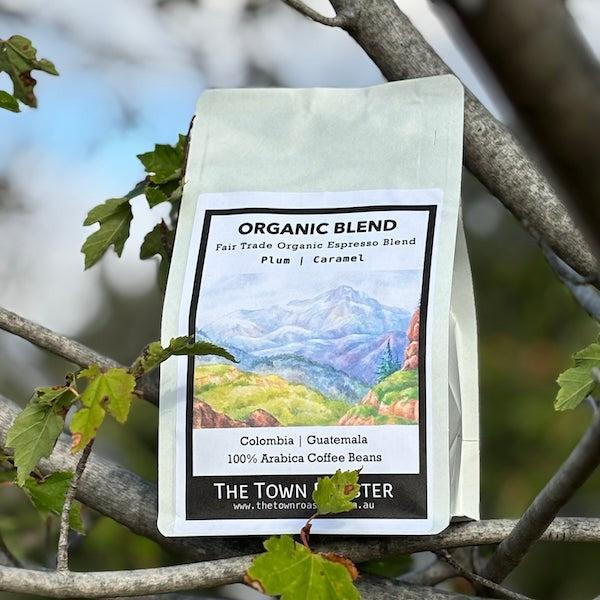Organic Espresso Blend coffee beans from The Town Roaster