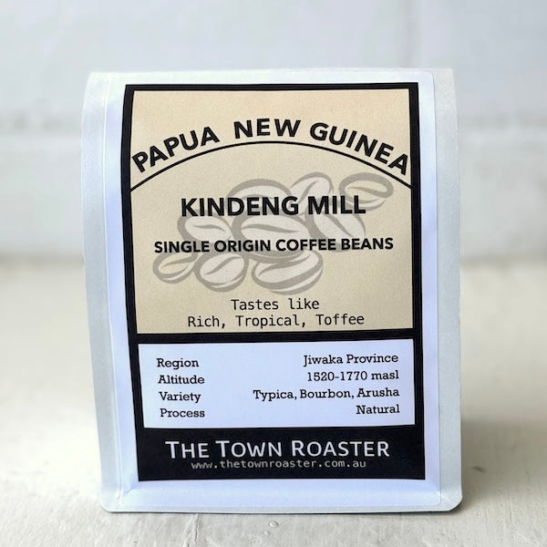 The Town Roaster Single Origin coffee beans from PNG Kindeng Mill