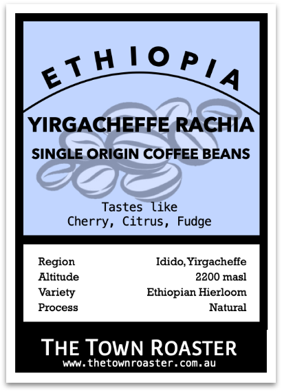 Ethiopia Rachia Coffee from The Town Roaster