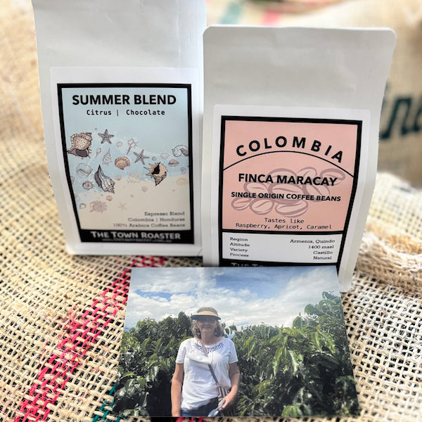 Coffee Gift Box - Seasonal Blend and Featured Single Origin Coffee from The Town Roaster