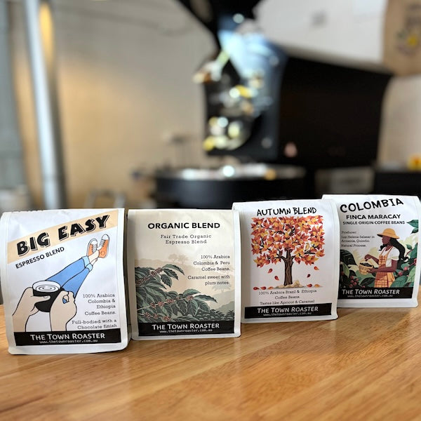 The Town Roaster coffee beans, espresso blends and Single Origins