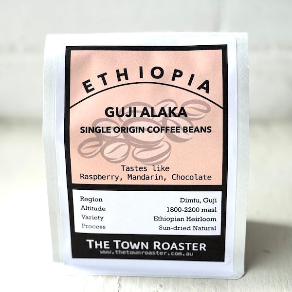 Ethiopia Alaka Single Origin Coffee beans from The Town Roaster