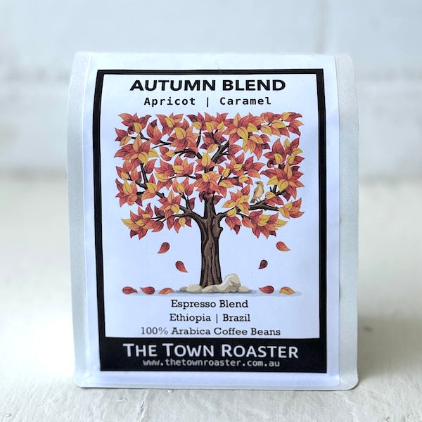Autumn Seasonal Espresso blend coffee beans from The Town Roaster