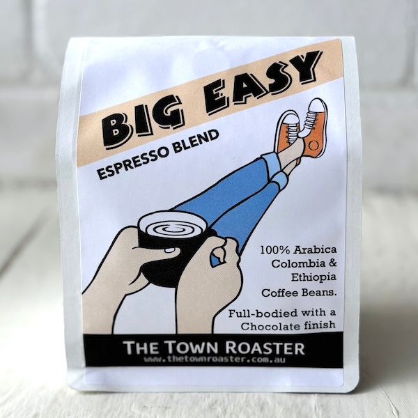 Photo of Big Easy Espresso Blend coffee beans at The Town Roaster