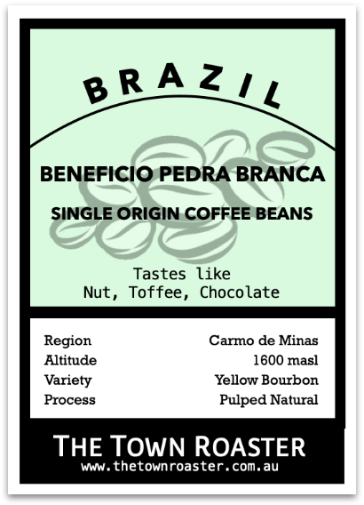 Brazil Beneficio Pedra Branca Coffee from The Town Roaster