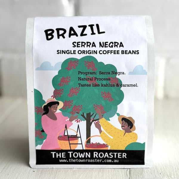 The Town Roaster Brazil Serra Negra single origin coffee beans