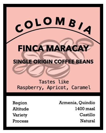 Colombia Finca Maracay Coffee from The Town Roaster