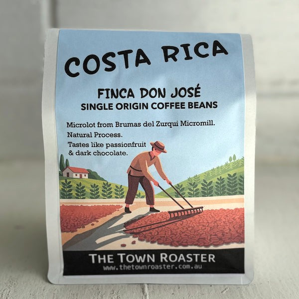 Single Origin coffee beans from Costa Rica Finca Don Jose at The Town Roaster