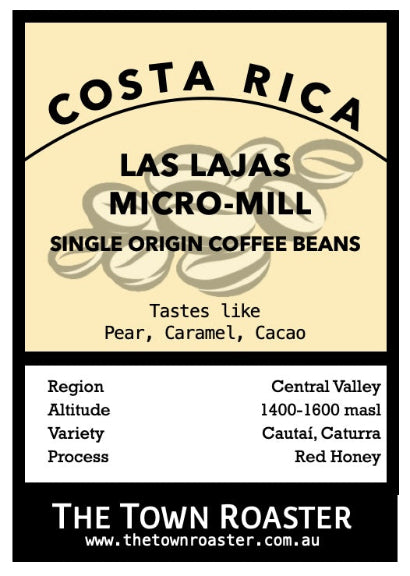 Costa Rica Las Lajas Coffee from The Town Roaster