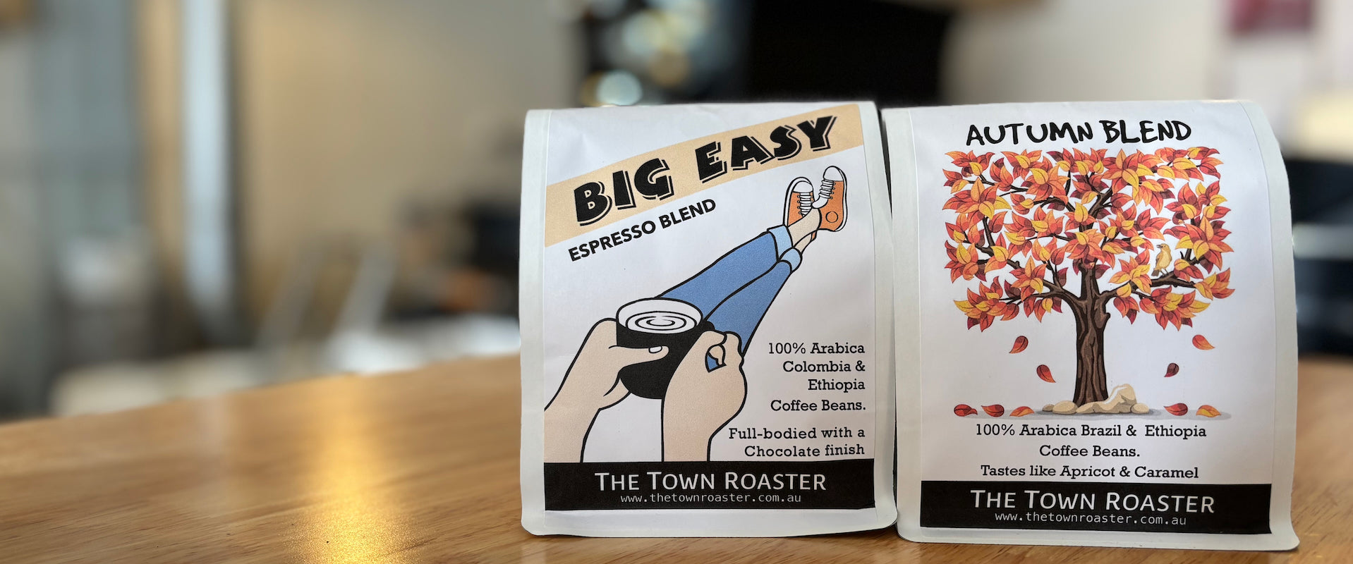 The Town Roaster espresso blend subscription coffee beans