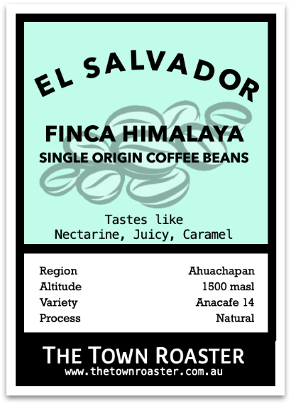 El Salvador Finca Himalaya Coffee from The Town Roaster