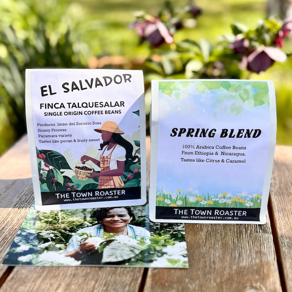 Coffee Gift Box - Seasonal Blend and Featured Single Origin Coffee from The Town Roaster