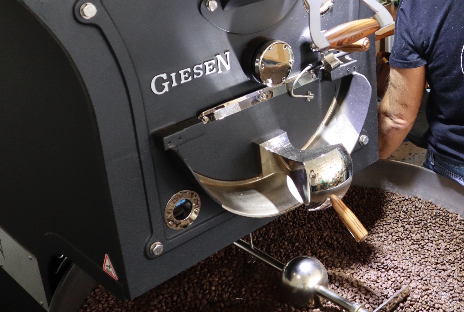 The Town Roaster Giesen coffee roaster for wholesale queries 