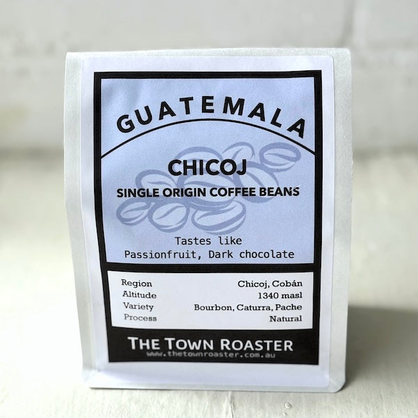 The Town Roaster Single Origin coffee beans from Guatemala Chicoj region