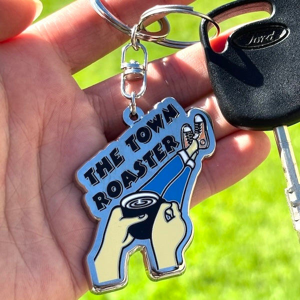 The Town Roaster Keychain Keyring