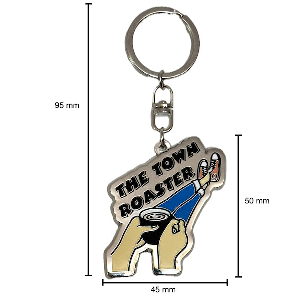 The Town Roaster Keychain Keyring