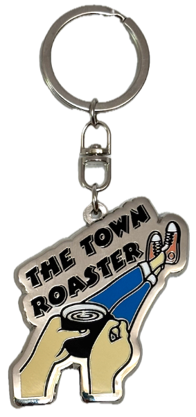 The Town Roaster Keychain Keyring