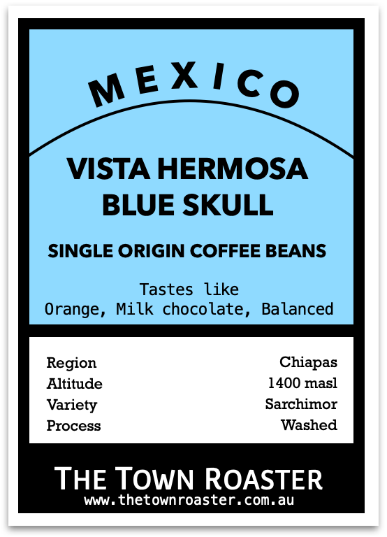 The Town Roaster Single Origin Mexico coffee beans