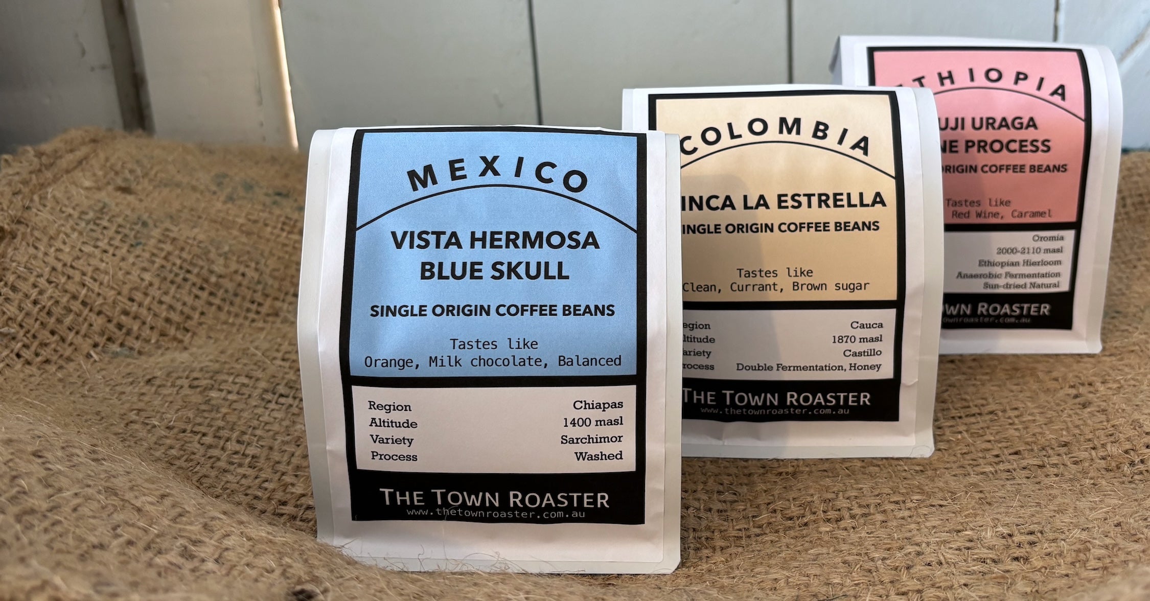 The Town Roaster Single Origin coffee beans Subscription