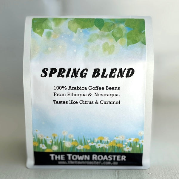 The Town Roaster Seasonal Spring espresso blend coffee beans