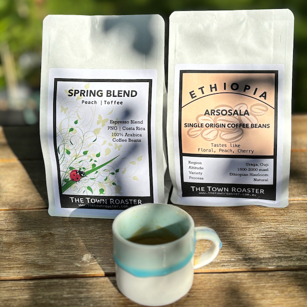Coffee Gift Box - Seasonal Blend and Featured Single Origin Coffee from The Town Roaster