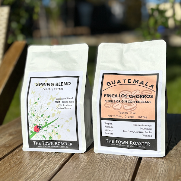 Coffee Gift Box - Seasonal Blend and Featured Single Origin Coffee from The Town Roaster