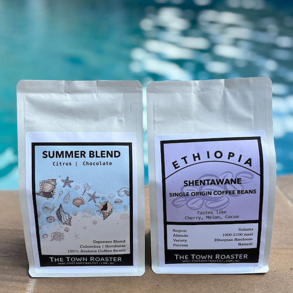 Coffee Gift Box - Seasonal Blend and Featured Single Origin Coffee from The Town Roaster