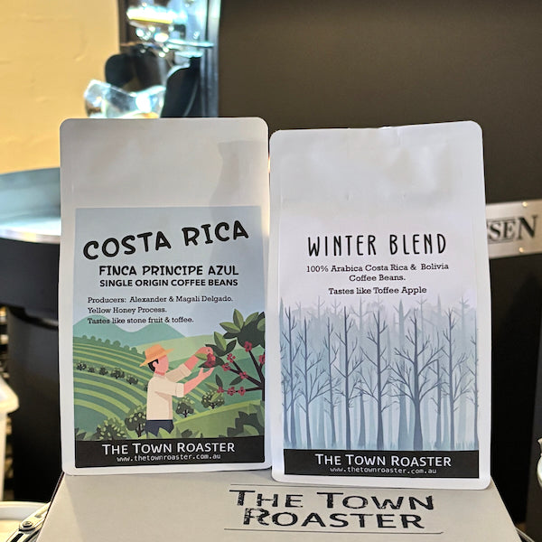 Coffee Gift Box - Seasonal Blend and Featured Single Origin Coffee from The Town Roaster