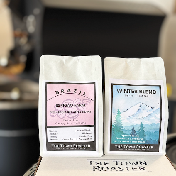 Coffee Gift Box - Seasonal Blend and Featured Single Origin Coffee from The Town Roaster