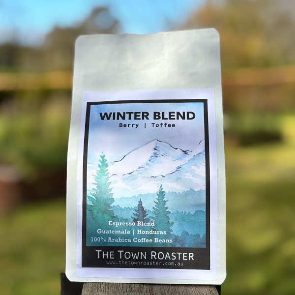The Town Roaster Winter Seasonal Espresso Blend coffee beans