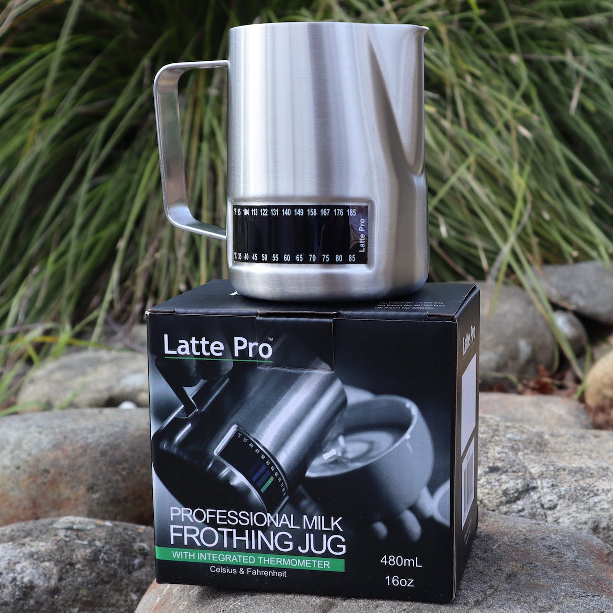 Latte Pro 480ml Professional Milk Jug Coffee Maker & Espresso Machine Accessories from The Town Roaster